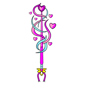 Wand love clipart