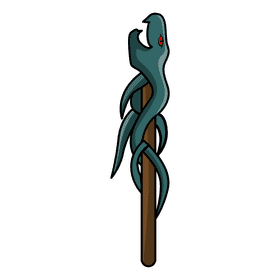 Wand snake clipart
