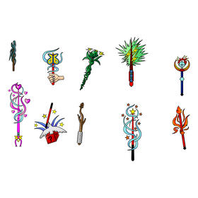 Wand vector set vector