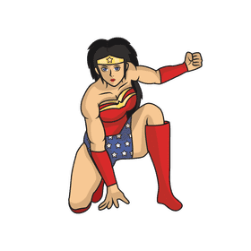 Wonder Woman First clipart