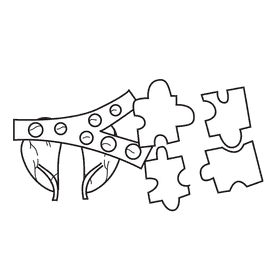 Kidney stimulates red blood cell black and white clipart