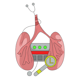 Lungs check clipart