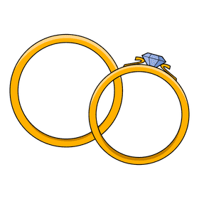Marriage Rings clipart