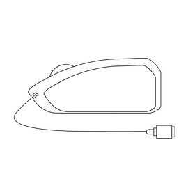 Computer mouse drawing black and white clipart