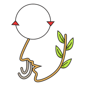 Nose breath clipart