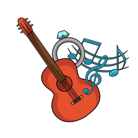 Proposal With Music clipart