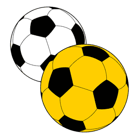 Soccer Goal Post Ball clipart