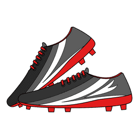 Soccer Goal Post Shoes clipart