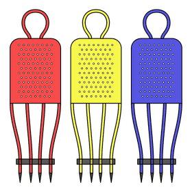 Soccer Goal Post Soccer Mannequins clipart