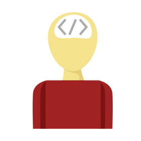 Software developer clipart