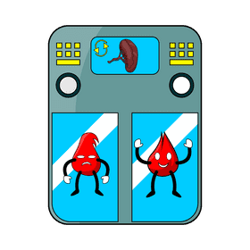 Spleen recycled damage blood clipart