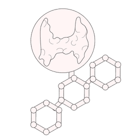 Thyroid hormone produces black and white clipart