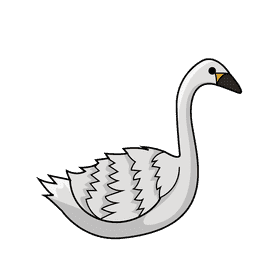 Siheg swan clipart