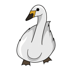 Swan clipart