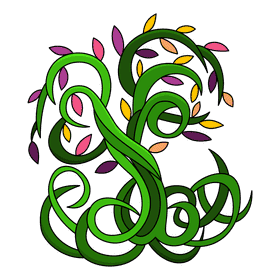 Tree Of Life Root Coil clipart