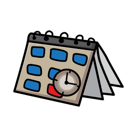 Binder Calendar clipart