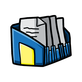 Binder Foldable clipart