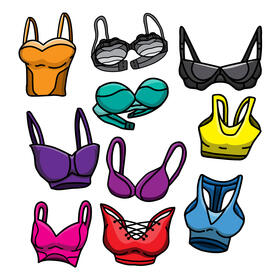 Bra Set vector