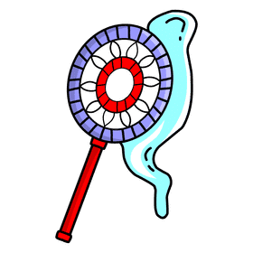 Bubble Wand Oval clipart