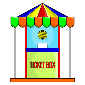 Carousel Ticket Box clipart