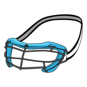 Lacrosse Eye Goggle clipart