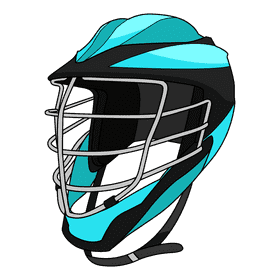 Lacrosse Helmet clipart