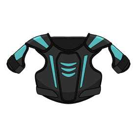 Lacrosse Protective Gear clipart