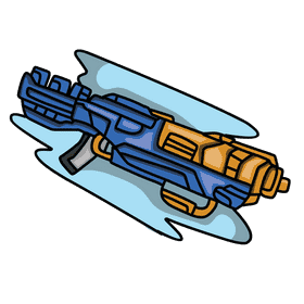 Nerf gun n strike elite clipart