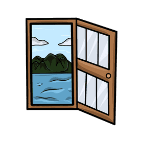 Open door Nature clipart