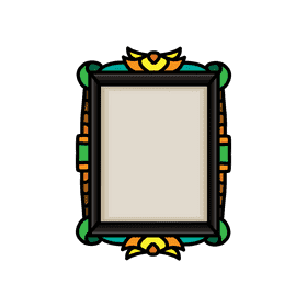 Photo Frame Crown clipart