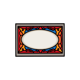 Photo Frame Swirl clipart