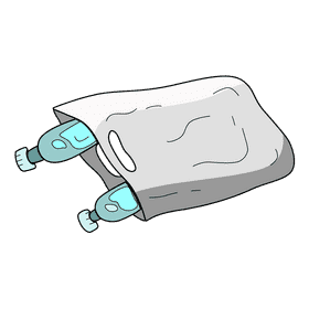 Plastic Bag Fall clipart