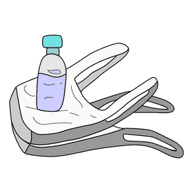 Plastic Bag Stacked clipart