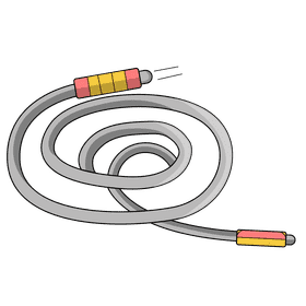 Pressure washer hoses clipart