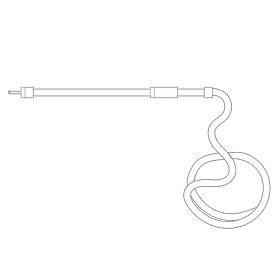 Pressure washer lances washer black and white clipart