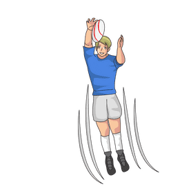 Rugby Jump clipart