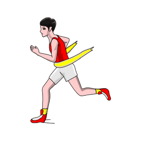 Runner Winner clipart