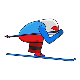 Skiing Speed Skiing clipart