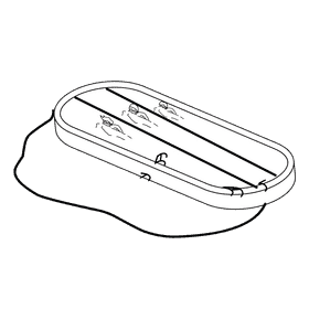 Swimming pool swim race black and white clipart