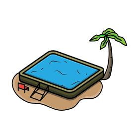 Swimming pool Summer clipart