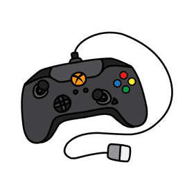 Xbox PDP Wired clipart