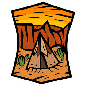 Desert indian clipart