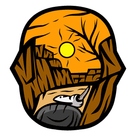 Desert skull clipart