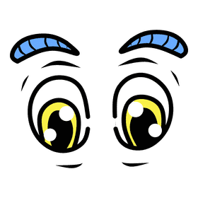 Eyes Cartoon Happy clipart
