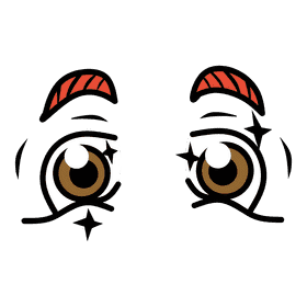 Eyes Cartoon Hype clipart