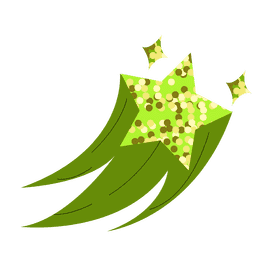 Glitter green clipart