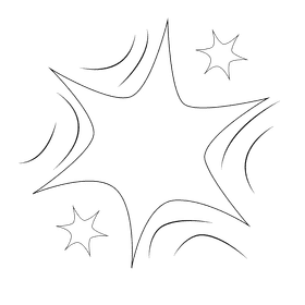 Glitter magenta black and white clipart