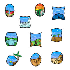 Horizon Set vector