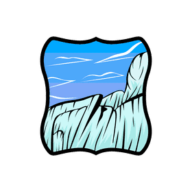 Horizon Ice Hill clipart