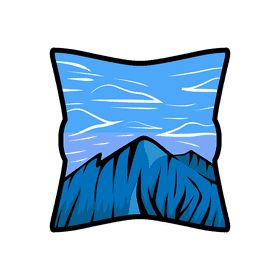 Horizon Mountain clipart